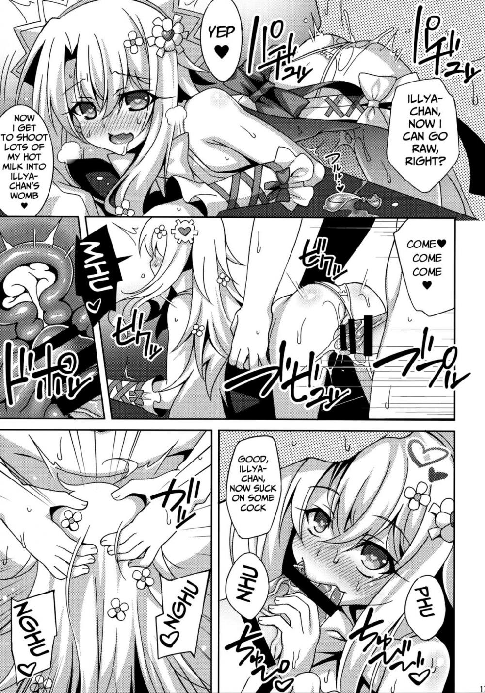 Hentai Manga Comic-Illya-chan's Lewd Suppox-Read-17